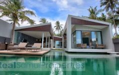 Contemporary 3-Bed Beachfront Villa, Bang Por